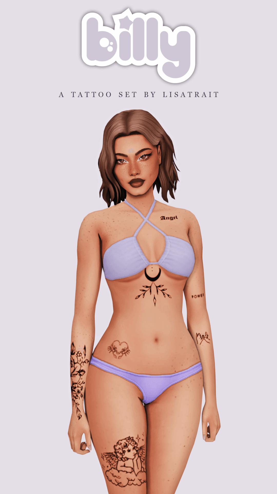 Сет тату Billy tattoo set